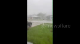 Scary gust of wind in Florida as devastating Hurricane Ian hits US State