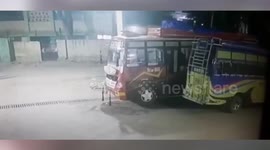 Two injured after bomb is set off on bus in Jammu and Kashmir