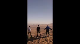 Secret Giant Dunes, magical place where you can surf giant waves of sand