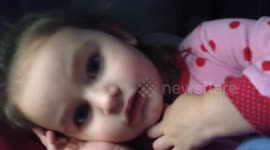 Toddler talks about monster