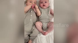 Meet the mum who chooses to breastfeed one twin and bottle feed the other