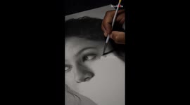 Artist impressively sketches portrait of Hollywood sensation, Zendaya!