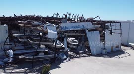 Drone video shows extent of Hurricane Ian damage in Placida, north of Fort Myers