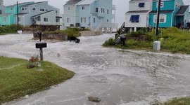 US: Hurricane Ian Brings High Tide And Storm Surge To North Carolina’s Coastal Area