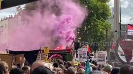 Thousands of people gather in King’s Cross for Enough Is Enough rally
