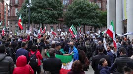 Massive Iran Regime Change Protest - Manchester, England