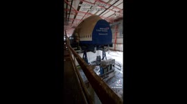 Grounded flights: Look inside a huge abandoned British Airways training facility