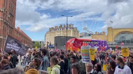 UK: ‘Enough Is Enough’ Rallies Held Across Country Over Cost Of Living Crisis 2