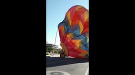 Hot air balloon plummets to ground during festival in Albuquerque