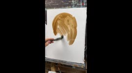 Russian oil painter makes an awe-inspiring portrait of a gorgeous black woman