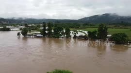 Overflowing river leaves Thailand's Chiang Mai underwater amid persistent rain