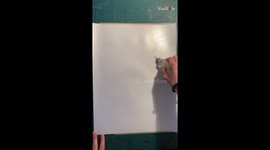 'It looks like ink dances on paper' - Artist beautifully paints flower using alcohol inks
