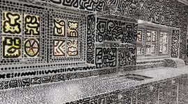 Doodle artist completes his masterpiece - a house full of DOODLES