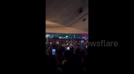 People join vigil to remember 125 victims of stampede at Kanjuruhan Stadium, Indonesia