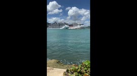 Two cruise ships in Puerto Plata