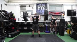 Power couple! A power-lifting couple can now say their relationship is the strongest in Europe after they both came first in strength championships - on the same day