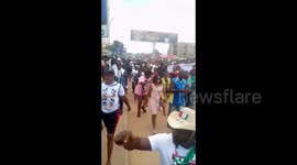 Mega rally in Asaba, Nigeria supporting Peter Obi