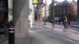 Scene of triple stabbing at Bishopsgate in London