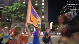 Anti-War Protest In São Paulo, Brazil