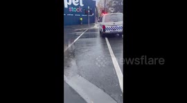Australia: Vehicles Get Stranded In Flood In Melbourne After Heavy Rains