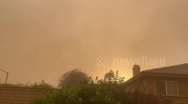 US: Large Dust Storm Moves Through Southern California 6