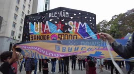 Protest against Jair Bolsonaro in São Paulo, Brazil
