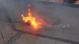 London's Walthamstow shopping mall evacuated as electric bike battery explodes