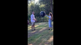Gender reveal turns into unexpected marriage proposal