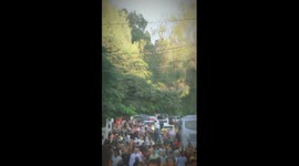 Demonstration of solidarity with Palestinian prisoners in Israeli prisons in Gaza