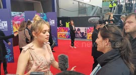 Aimee Lou Wood attends the Living - UK Premiere, London, UK