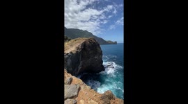 Miradouro in Madeira island! The most beautiful view. Santana- Faial