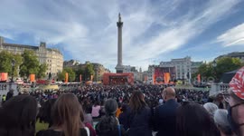 Diwali on Trafalgar Square. Diwali is a festival of light celebrated by people from several different countries and religions, including Sikhs, Hindus, Buddhists and Jains.