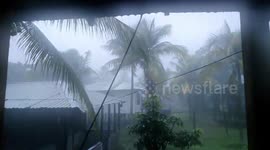 Hurricane Julia Pummels Through Central America