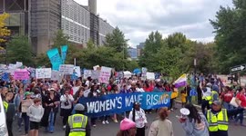 US: Thousands Join Women’s March Rallies Across Nation