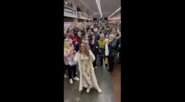 Ukraine war 2 years on: Kindergarten kids and locals in metro station sing as missiles strike Kyiv
