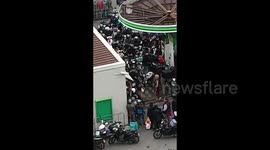 France: Motorists Wait For Hours To Get Gas As Energy Workers’ Strikes Lead To Fuel Shortages