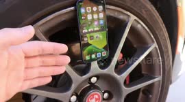 What happens if an iphone 12 meets a 100 mph spinning wheel? Let's find out!