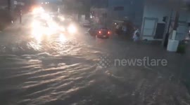 Storms Julia and Karl bring major flooding to Mexico