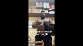 'REVENGE BODY': 22-stone London man who spent up to £350 a WEEK on takeaways shares incredible transformation into gym buff after girlfriend dumped him. Part 1