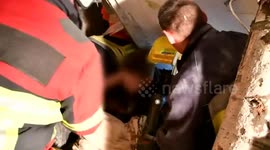 Boy, 11, rescued from rubble of building destroyed by missiles in Mykolaiv