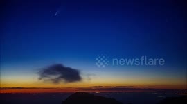Comet Neowise Seen From Zhangjiakou, China