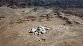 Drone footage of China's first