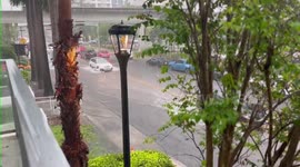 US: Heavy Rains Cause Flooding In Parts Of Downtown Miami