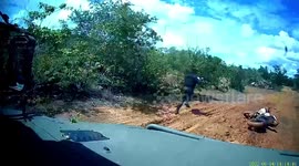 Motorcycle thieves arrested after high-octane police chase in Thailand