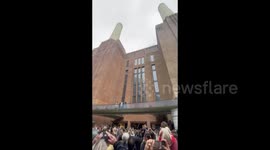 Battersea Power Station opening ceremony in London, UK