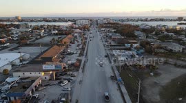Drone footage  shows the devastation left in Fort Meyers after Hurricane Ian