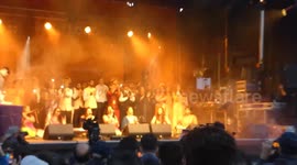 Colorful Diwali Festival enjoyed at Trafalgar Square with London Mayor Sadiq Khan