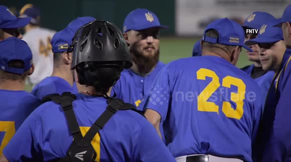 Ukraine National Baseball Team vs NYPD In Maimonides Park Brooklyn