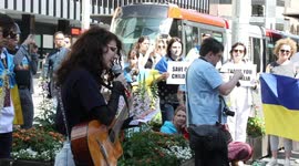 Ukrainian Defender Day Rally in Sydney, Australia