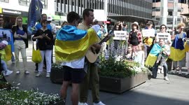Ukrainian Defender Day Rally in Sydney, Australia